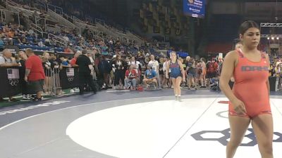 140 lbs Quarters - Keanna Conrad, Idaho vs Maddie Marsh, Indiana