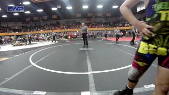 120 lbs Quarterfinal - Mason Bowerman, Sulphur Youth Wrestling Club vs RYAN SMITH, ANADARKO