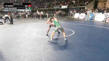 D 2 113 lbs Quarterfinal - Sy Stoute, North DeSoto vs Gabe Melancon, Prairieville