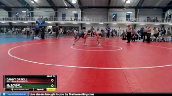 141 lbs 5th Place Match - Danny Gaskill, Wisconsin-Whitewater vs Eli Sneed, Cornell College