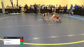 77 lbs Consolation - Noah Fenner, Easton vs Carter Chunko, Saucon Valley