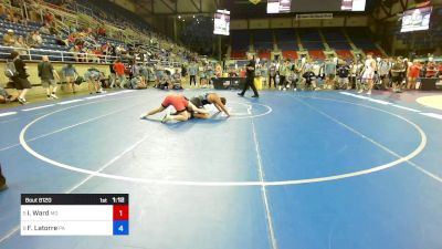 215 lbs Cons 8 #1 - Isaac Ward, MO vs Franco Latorre, PA