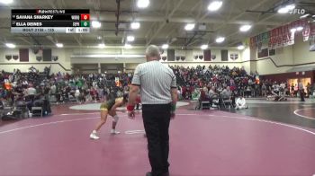 125 lbs Cons. Round 2 - Ella Deines, Southeast Polk vs Savana Sharkey, Western Dubuque