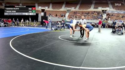 215-D3 Quarterfinal - Ridge Jobe, American Leadership Academy - Gilbert North vs Easton Filetti, Poston Butte High School