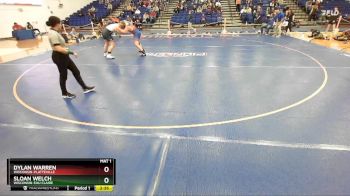 285 lbs Quarterfinal - Dylan Warren, Wisconsin-Platteville vs Sloan Welch, Wisconsin-Eau Claire