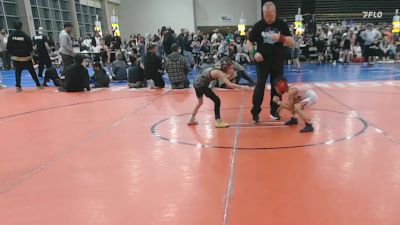50 lbs Rr Rnd 5 - Liam Son, Warhawks Wrestling Inc. - K3 vs Easton Layton, Upper Township - K3