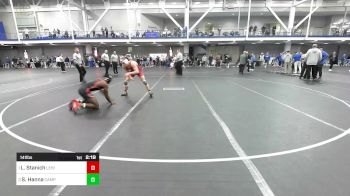 141 lbs Final - Luke Stanich, Lehigh - UnAttached vs Shannon Hanna, Campbell