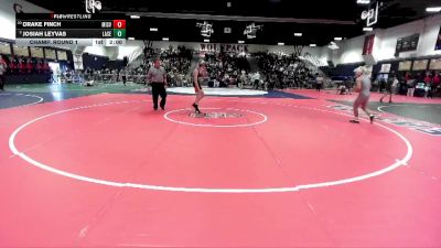 113 lbs Champ. Round 1 - Josiah Leyvas, La Serna vs Drake Finch, Mission Viejo