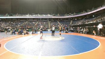 1-4A - 126 Semifinal - Gabriella Aguirre Gomez, Manteo High School vs Bella Pethel, Bradford Preparatory School