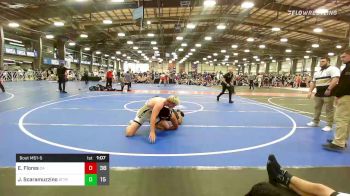 220 lbs Rr Rnd 2 - Eddie Flores, Combat Athletics Black vs Joey Scaramuzzino, Attrition Wrestling White