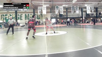197 lbs Consi Of 8 #1 - Gunnar Pool, App State - UNATT vs Zahir McLean-Felix, Cornell - UNATT