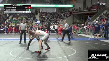 130 lbs Quarterfinal - Cragen Smith, WTC vs Gabel Singer, Lawrence Elite