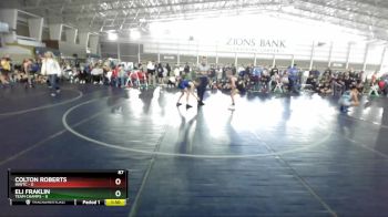 87 lbs Round 2 (4 Team) - Colton Roberts, INWTC vs Eli Fraklin, Team Champs