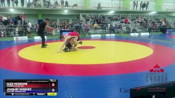 65kg Champ. Round 2 - Alex McKenzie, Alberni Valley WC vs Juaquin Vasquez, Calgary Spartan WC