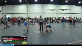 98 lbs Cons. Round 1 - Cooper Foster, North Carolina vs Chad Parker, Michigan