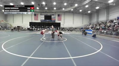 131 lbs Round 2 (3 Team) - Noah Ackermann, Sherburne-Earlville Sr HS vs Justin Harrison, Port Jervis Sr HS