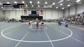 131 lbs Round 2 (3 Team) - Noah Ackermann, Sherburne-Earlville Sr HS vs Justin Harrison, Port Jervis Sr HS