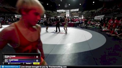 170 lbs Round 3 (16 Team) - Ryan Clink, NAWA vs Rey Martinez, REWA