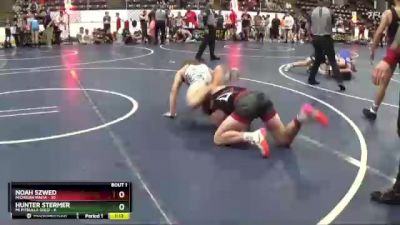 167 lbs Round 1 (4 Team) - Hunter Stermer, MI Pitbulls Gold vs Noah Szwed, Michigan Mafia