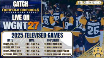 Replay: Away - 2025 South Carolina vs Norfolk | Feb 1 @ 7 PM