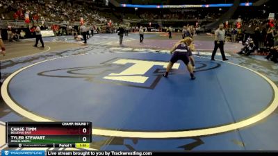 Champ. Round 1 - Tyler Stewart, Omaha North vs Chase Timm, Bellevue East