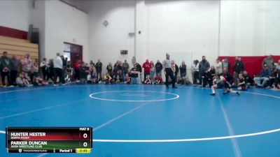 46-49 lbs Round 1 - Parker Duncan, Avon Wrestling Club vs Hunter Hester, North Posey