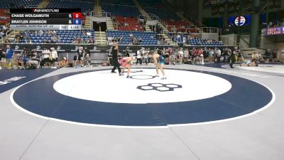 113 lbs Cons. Sub-rd Of 32 - Chase Wolgamuth, Florida vs Braylen Johnson, Alabama