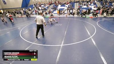 72 lbs Cons. Semi - Kanyan Grange, Ridgeline Riverhawks vs Reagan Elton, Payson Pride Wrestling