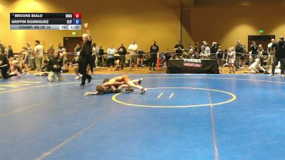 77 lbs Champ. Rd Of 16 - Brooks Bialo, Bad Karma vs Griffin Rodriguez, Elite
