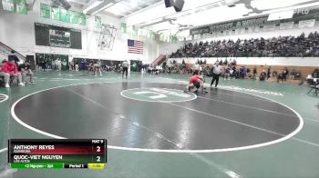 132 lbs Champ. Round 1 - Quoc-Viet Nguyen, Los Altos vs Anthony Reyes, Glendora