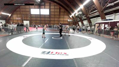 126B lbs Rr Rnd 5 - Isaac Jaynes, Journeymen vs David Deleon, Hammer Wrestling Club