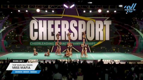 Top Gun All Stars - Miss Mafia [2025 L2 Senior - Medium Day 2] 2025 CHEERSPORT National All Star Cheerleading Championship