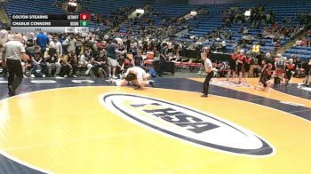 144 lbs Quarterfinals (8 Team) - Charlie Connors, Dixon (H.S.) vs Colton Stearns, Belleville (Althoff Catholic)