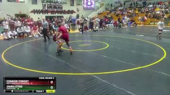 113 lbs 2nd Wrestleback (16 Team) - Connor Forgey, Holy Innocents Episcopal vs Owen Etris, Chestatee