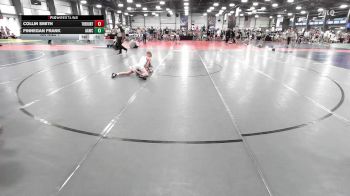 90 lbs Rr Rnd 1 - Collin Smith, The Hunt Wrestling Club Black vs Finnegan Frank, All-American Wrestling Club Red