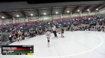 78 lbs Champ Round 1 (16 Team) - Axel Lindsey, Utah Black vs Brayden Yakich, Black Fox Wrestling