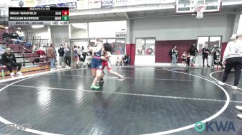 120 lbs Rr Rnd 3 - Uriah Warfield, Huskey Wrestling Club vs William Masters, Morrison Takedown Club