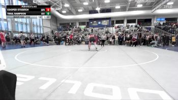 215 lbs Cons. Round 4 - Cooper Stositch, Lone Peak vs Trail Sampson, Uintah