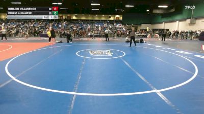 126 lbs Round Of 16 - Ignacio Villasenor, OK vs Emilio Albanese, PA