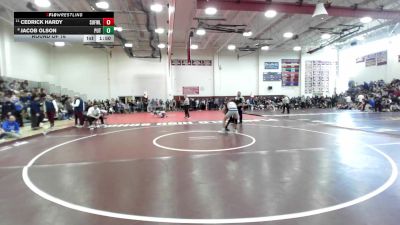 120 lbs Round Of 16 - Cedrick Hardy, Suffield/Windsor Locks vs Jacob Olson, Putnam