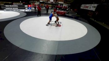 144 lbs 3rd Place Match - Helo Blackwell, Central Catholic Wrestling Club vs Jameson Moore, Sunnyvale Wrestling Club