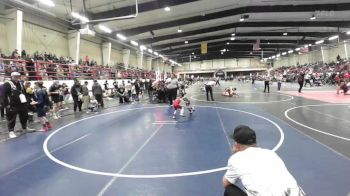 43 lbs Consi Of 4 - Massimo Martinez, No Team vs Anthony Vigil, Montrose Elite