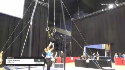 Logan Schmitt - Still Rings, DeVeau's IN - 2021 USA Gymnastics Development Program National Championships