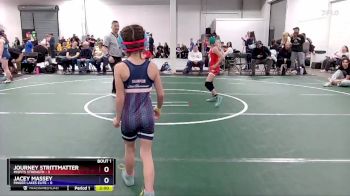 55 lbs Round 1 (6 Team) - Journey Strittmatter, Misfits Strength vs Jacey Massey, Finger Lakes Elite