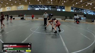 96 lbs Round 5 (6 Team) - John Rodak, Quest vs Emmitt Williams, Ohio Gold