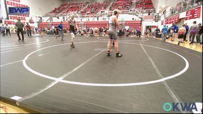 132 lbs Quarterfinal - Zalen Heinrich, Team Nomad vs Steven (Stevie) Hawkins, Noble Takedown Club