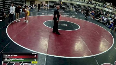 107 lbs Round 1 (4 Team) - Sullivan McNamara, Hastings vs Lucas Wymer, Decorah