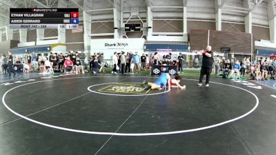 126 lbs Cons. Round 3 - Ethan Villagran, California vs Aiden Gerrard, Oregon
