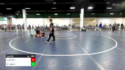 150 lbs Consi Of 64 #2 - Evan Schibi, CT vs Gabriel Logan, NJ