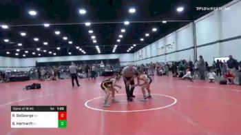 90 lbs Consolation - Ryan DeGeorge, NJ vs Brayden Hartranft, PA
